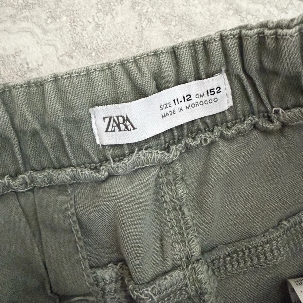 ZARA Boys Stretch Pleated Pants